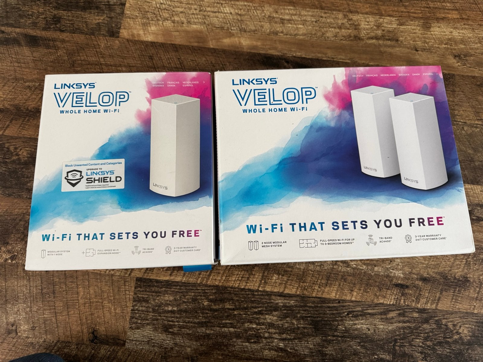 Linksys Velop Whole Home Wi-Fi Systeem (3 stuks), Ophalen of Verzenden, Zo goed als nieuw, Router