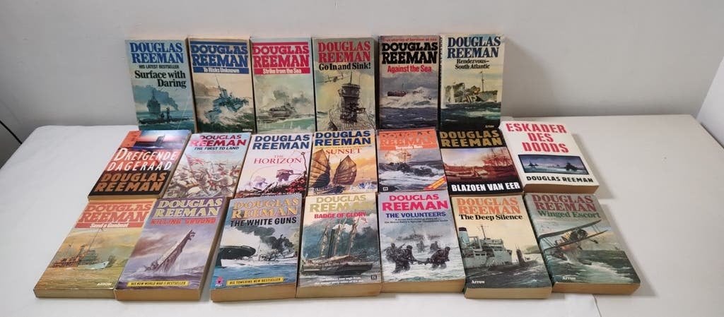 DOUGLAS REEMAN 20x  in goede staat, samen 35, Boeken, Ophalen of Verzenden, Gelezen, DOUGLAS REEMAN, Europa overig