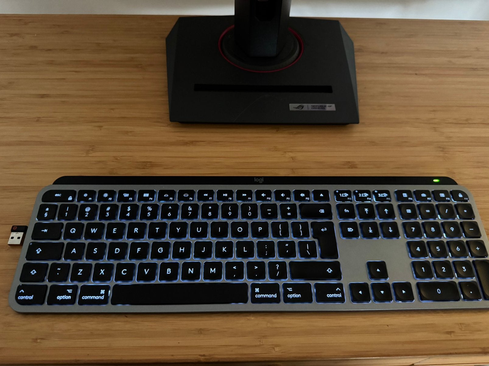 Logitech MX Keys – Draadloos Toetsenbord, Computers en Software, Logitech, Ophalen of Verzenden, Draadloos, Qwerty