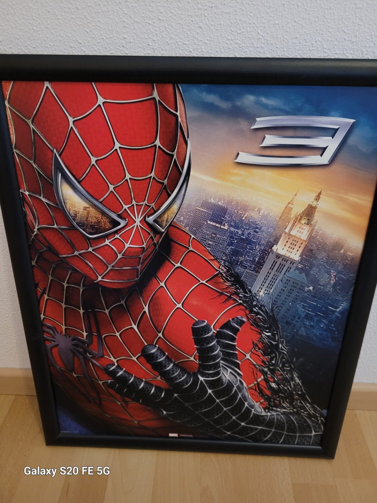 Spiderman 3 poster in lijst - 54x44 cm, Ophalen of Verzenden, Gebruikt