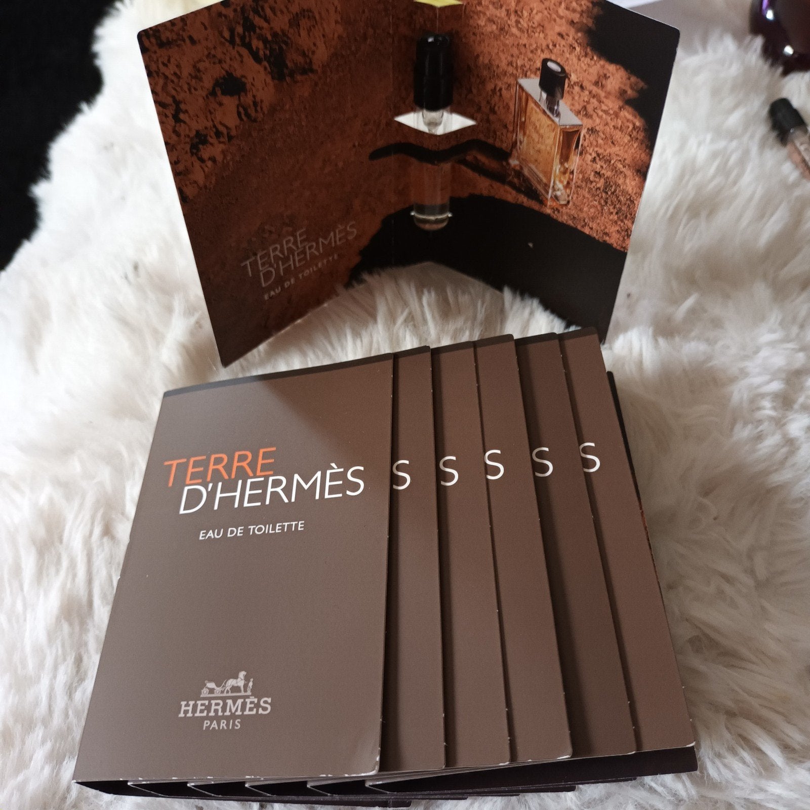 TERRE D'HERMES heren proefjes...7 stuks..nieuw, Ophalen of Verzenden, Nieuw