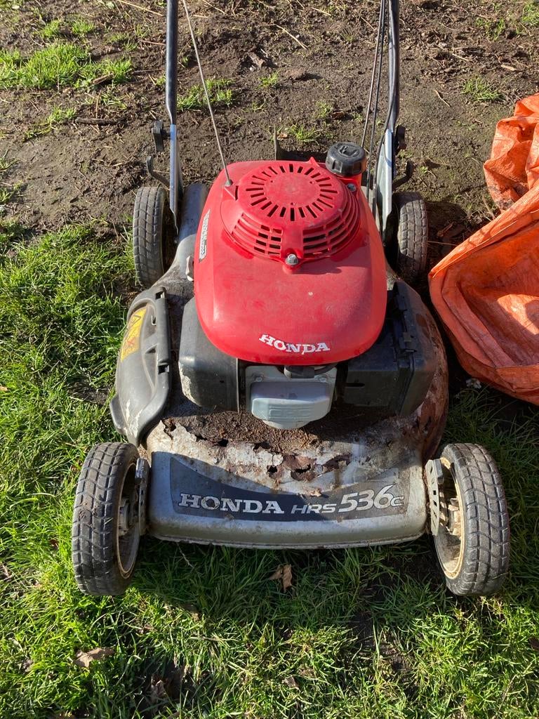 Gebruikte Honda HRS 536C Benzine Grasmaaier, Ophalen, Cirkelmaaier, Gebruikt, Benzine-grasmaaier