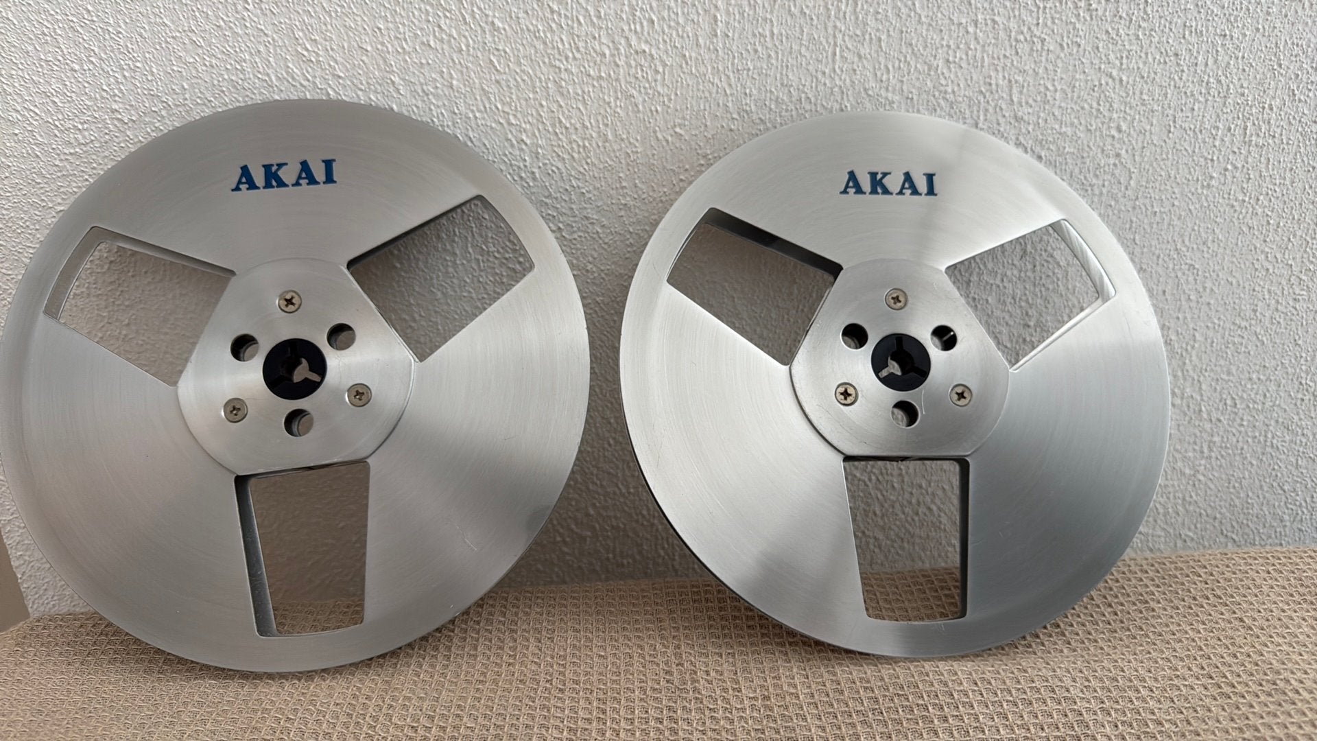 Akai 18 cm Reels, Audio, Tv en Foto, Bandrecorders, Ophalen, Bandrecorder