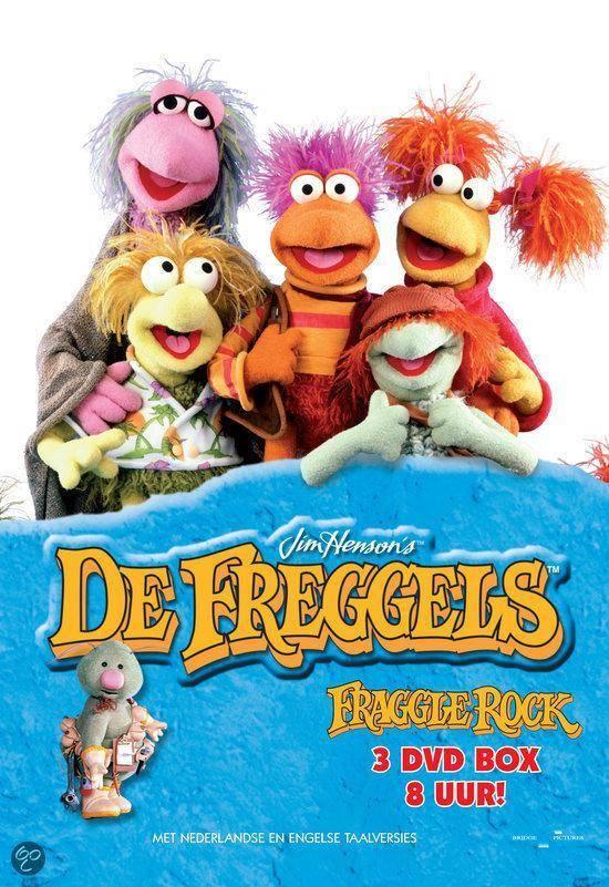 De Freggels - 3 dvd box - Jim Henson, Cd's en Dvd's, Dvd's | Kinderen en Jeugd, Verzenden, Alle leeftijden, Poppen, Boxset