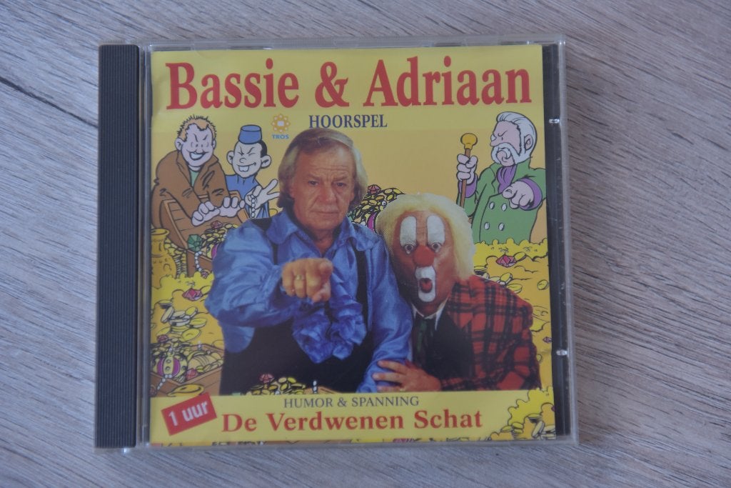 BASSIE & ADRIAAN --- HOORSPEL --- DE VERDWENEN SCHAT, Verzenden, Bassie en adriaan, Cd, Kind