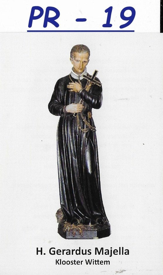 pr19 Prentje H. Gerardus van Majella -- Klooster Wittem, Verzamelen, Ophalen of Verzenden, Zo goed als nieuw, Kaart of Prent