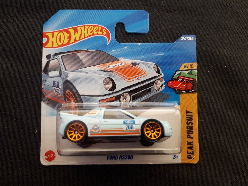 Hotwheels Ford RS200 Gulf, Ophalen of Verzenden, Nieuw, Auto