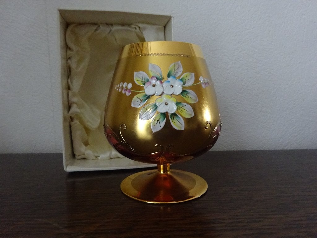 Cognacglas, Ophalen