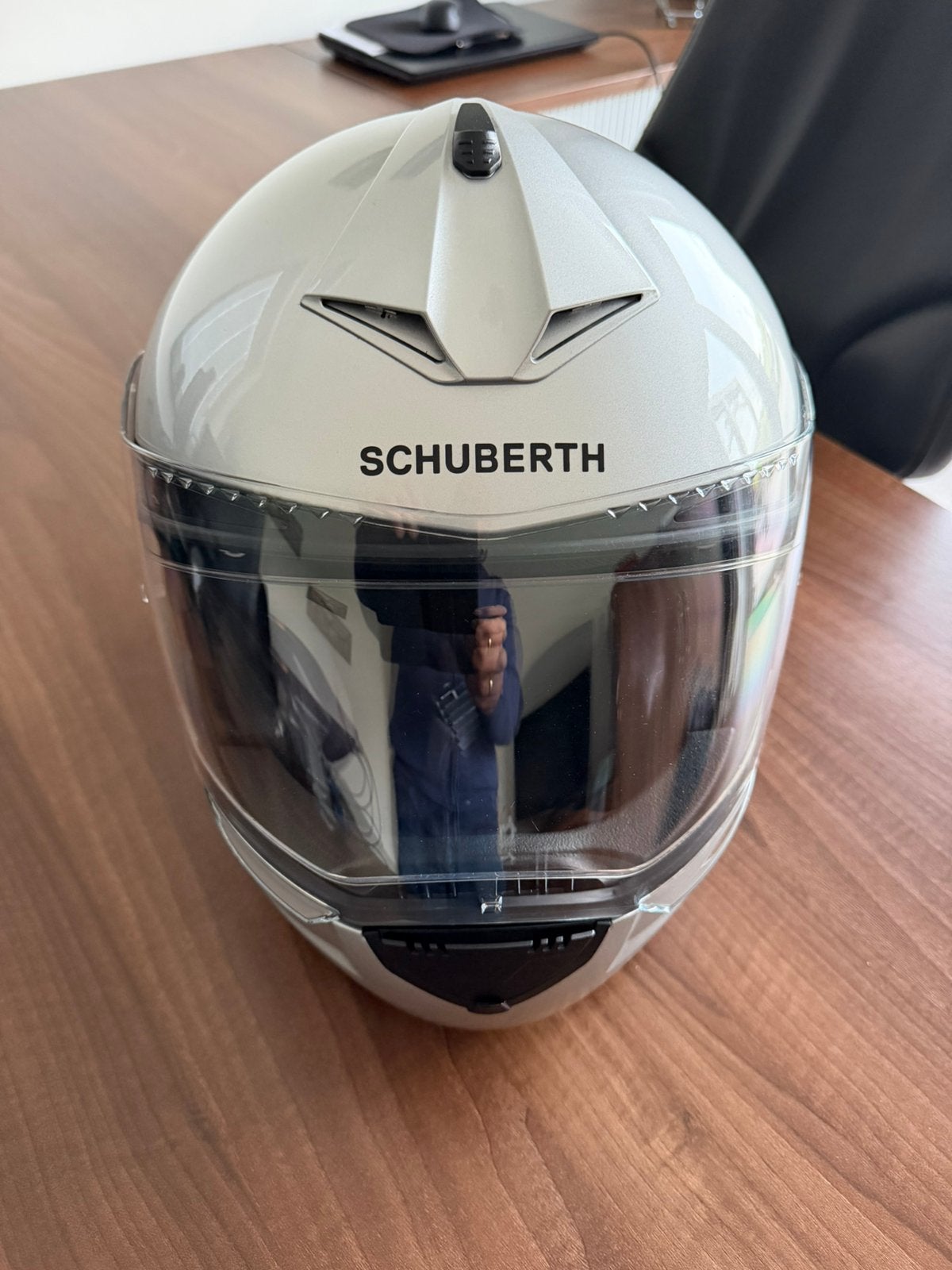 Schuberth c3 systeemhelm maat 60/61, Motoren, Ophalen of Verzenden, Tweedehands, Systeemhelm, Overige merken