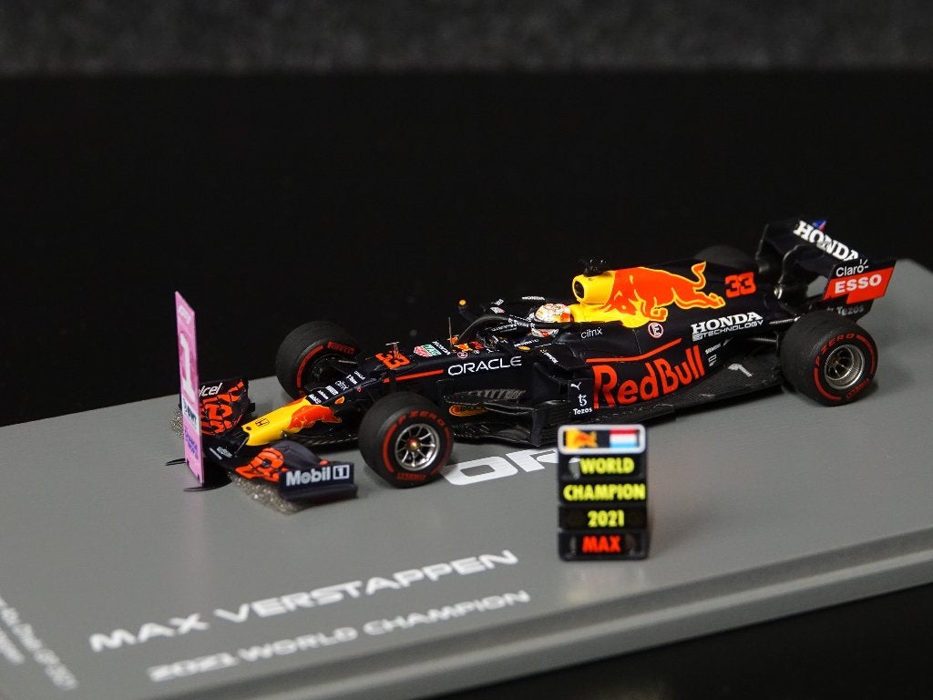 Spark 1:43 2021 Red Bull RB16B 2021 Abu Dhabi Max Verstappen, Overige merken, Auto, Onbekend, Nieuw
