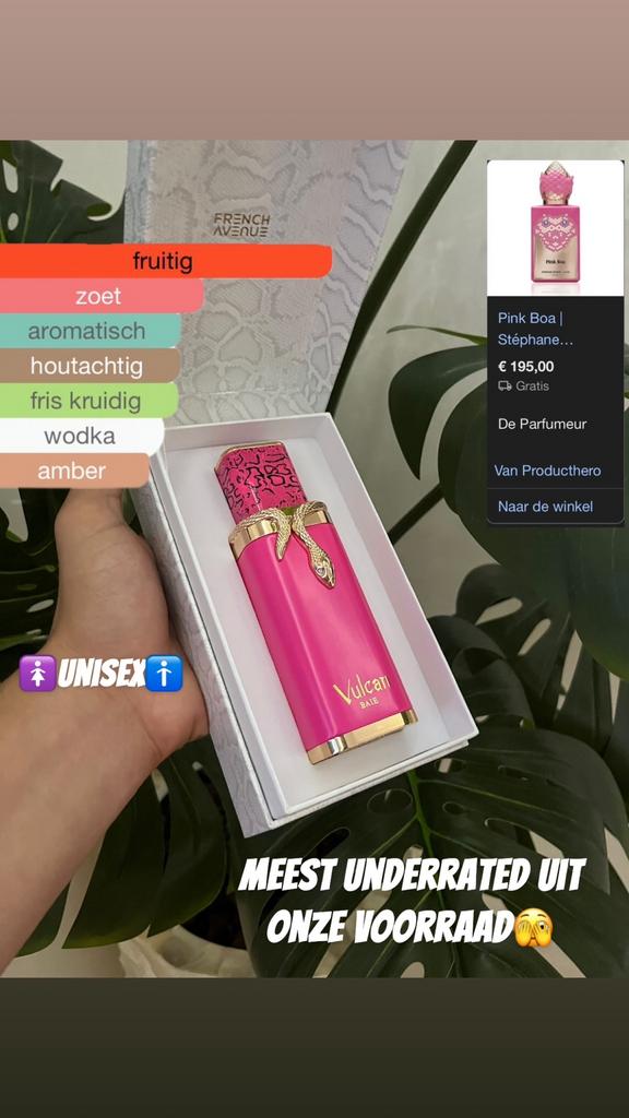 French avenue fulcan baie, Sieraden, Tassen en Uiterlijk, Uiterlijk | Parfum, Ophalen of Verzenden, Zo goed als nieuw