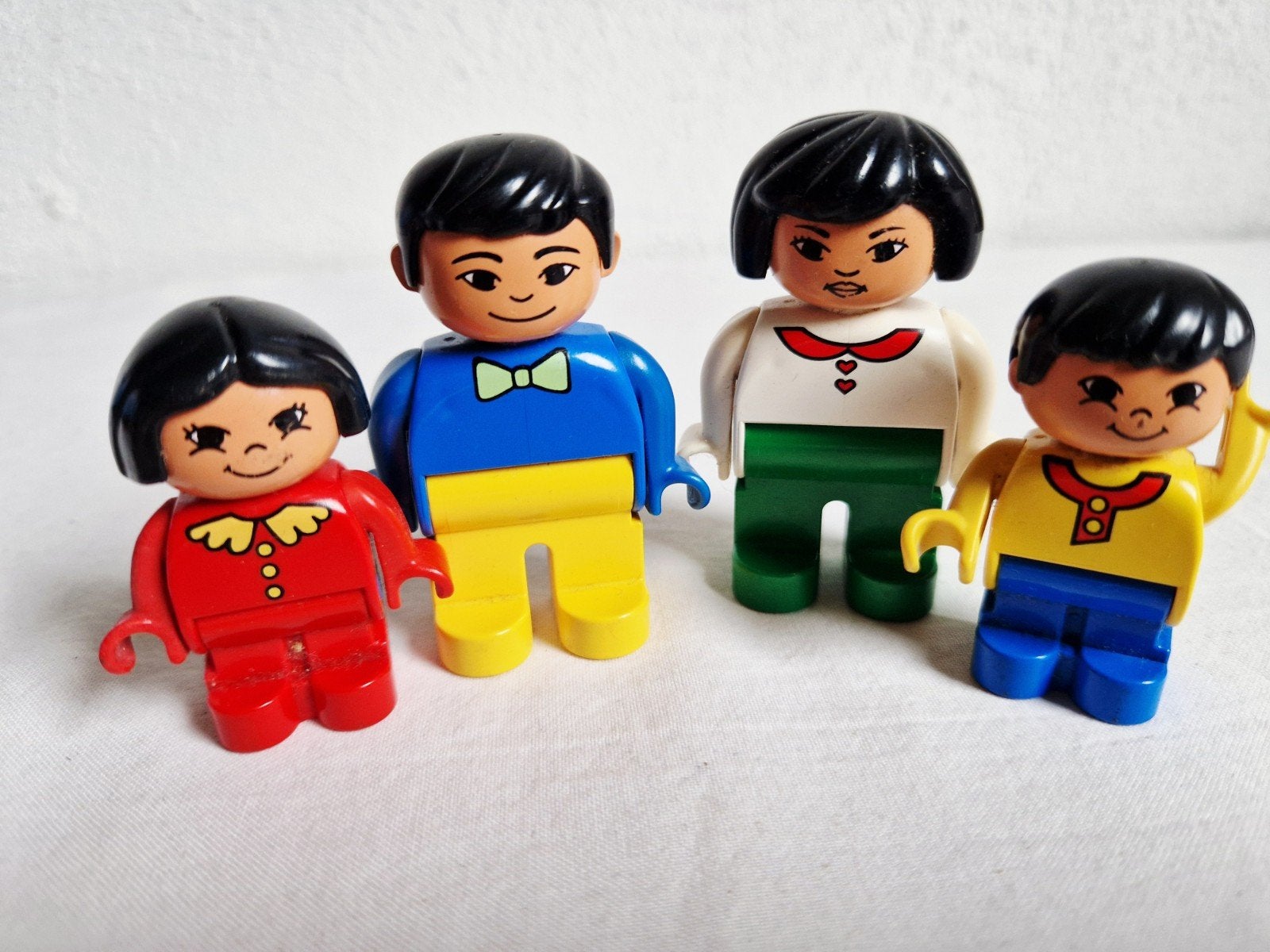 Duplo poppetjes aziatisch gezin zeldzaam, Ophalen of Verzenden, Gebruikt, Duplo