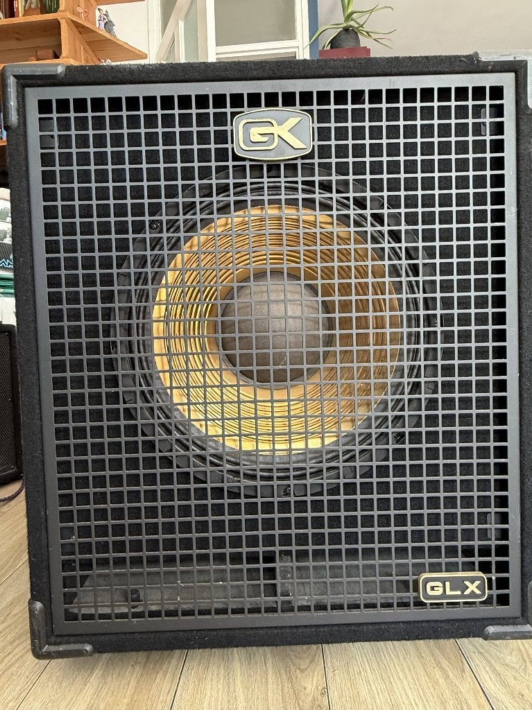 Gallien-Krueger GK 115GLX-II 1x15 Bass Speaker Cabinet, Ophalen, Gebruikt, Basgitaar, 100 watt of meer