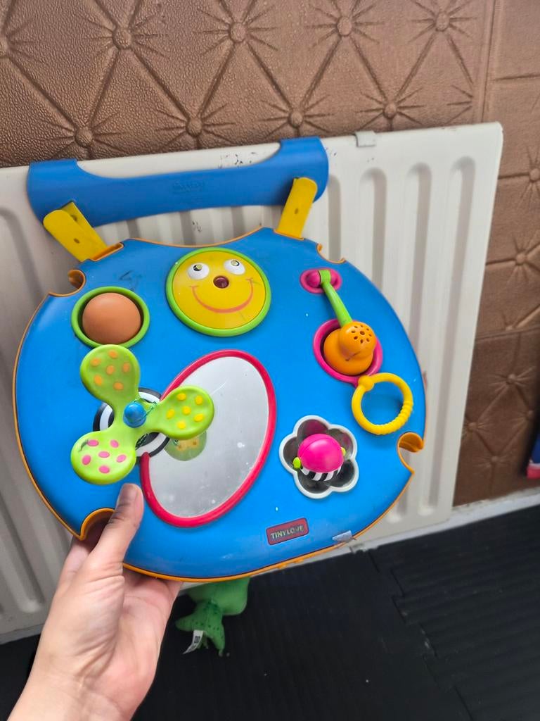 Tiny Love Speelpaneel voor baby's - Dubbelzijdig, Ophalen of Verzenden, Gebruikt, Overige typen, Met geluid