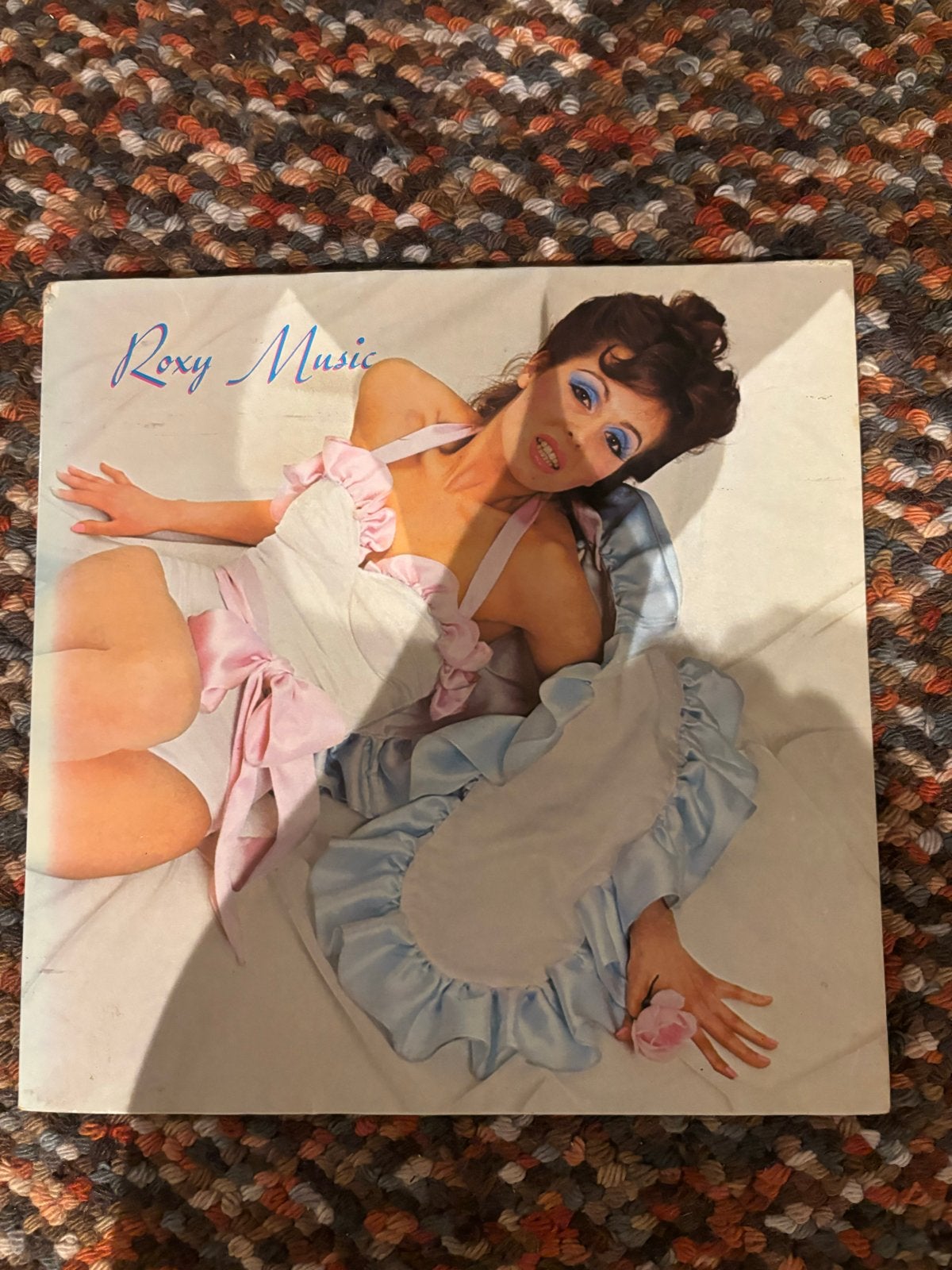 Roxy Music - Roxy Music LP (1972) UK pressing, LP, Gebruikt, Pop, Ophalen of Verzenden