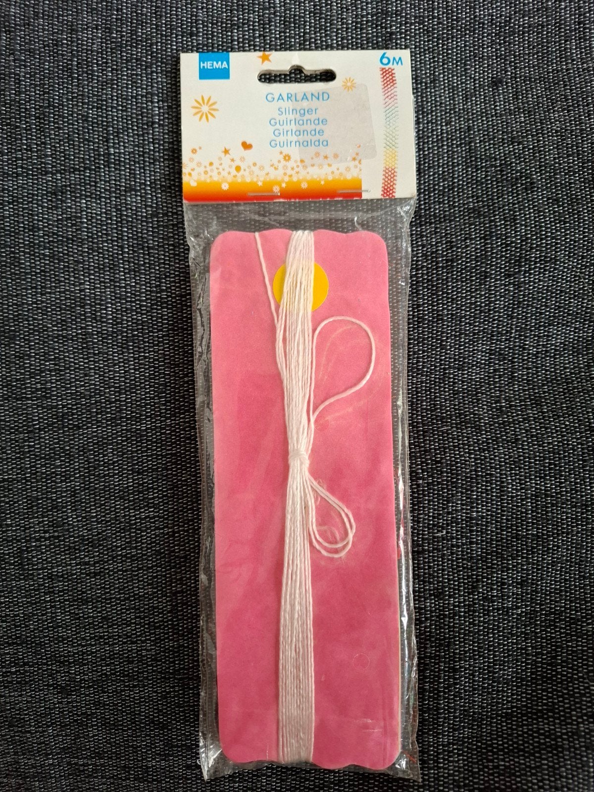 Slinger, papier, 6 meter!, Hobby en Vrije tijd, Feestartikelen, Ophalen of Verzenden, Nieuw, Versiering