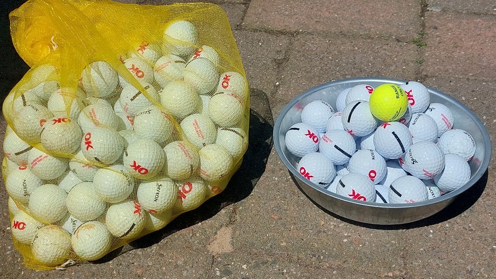 100 gebruikte golfballen top kwaliteit Srixon., Sport en Fitness, Golf, Ophalen, Gebruikt, Bal(len), Overige merken