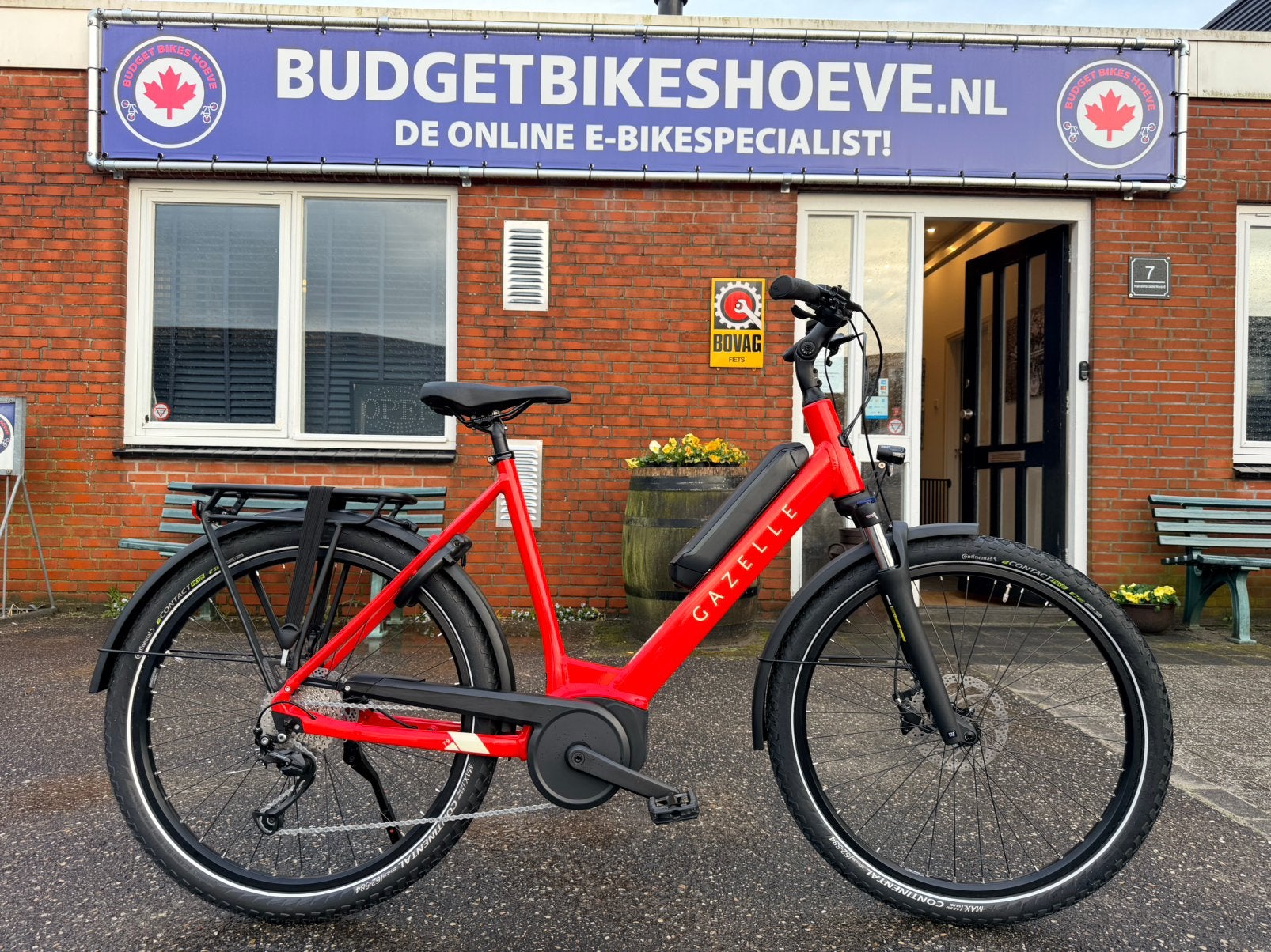 Nieuwe Gazelle Medeo T9 Bosch Smart de laatste €1799,-, Fietsen en Brommers, Elektrische fietsen, Nieuw, Gazelle, 55 tot 59 cm