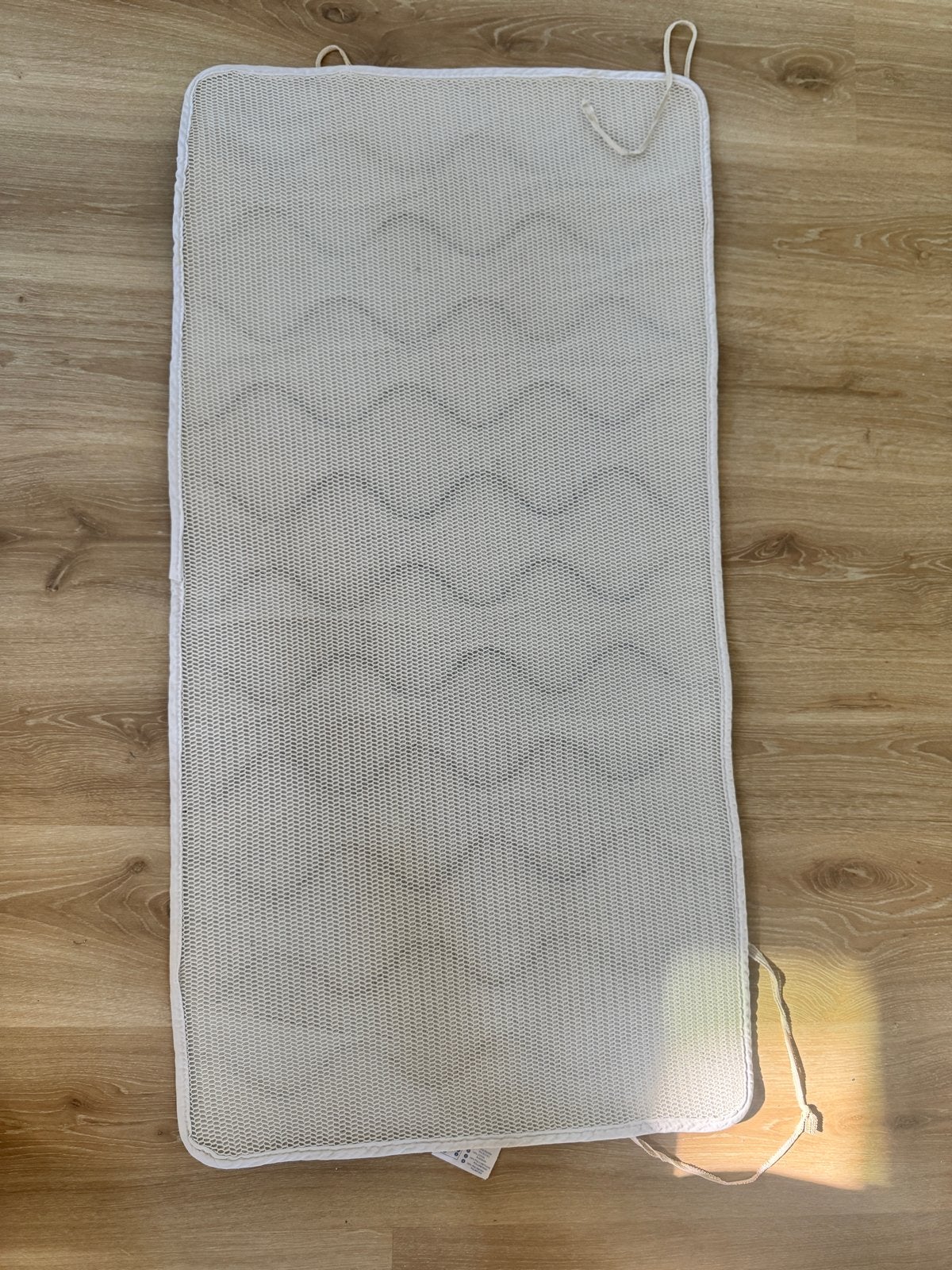 Aerosleep matrasbeschermer voor ledikantje, Gebruikt, Overige maten, Matrasbeschermer, Wit