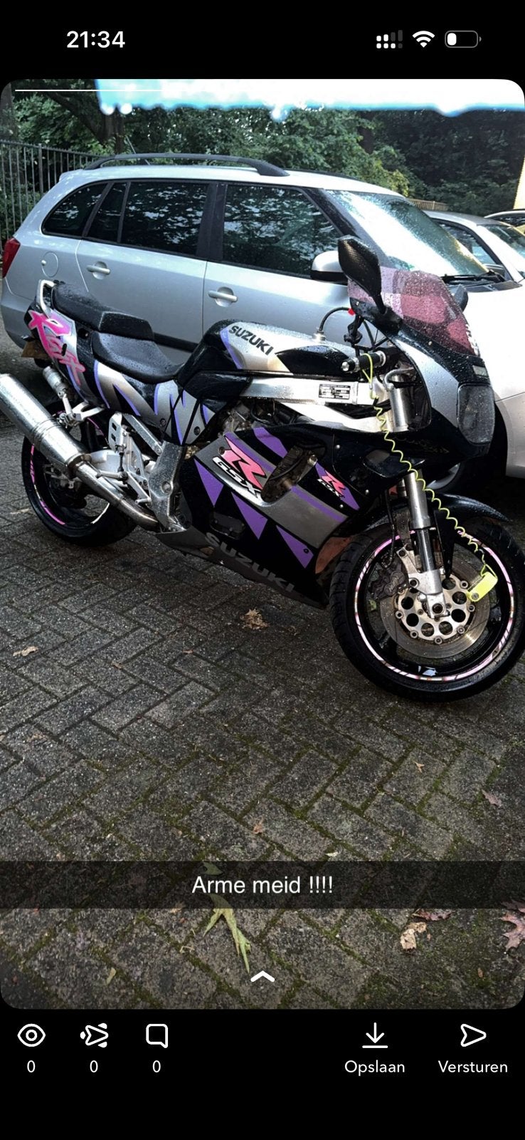 Motor kompleet of voor onderdelen ,, Ophalen, Gebruikt, Benzinemotor