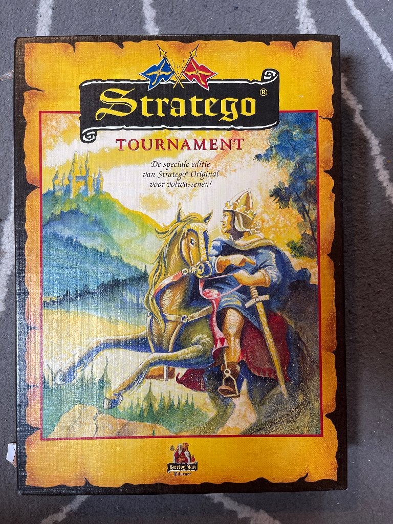 Stratego Tournament editie, Een of twee spelers, Ophalen, Zo goed als nieuw, Jumbo