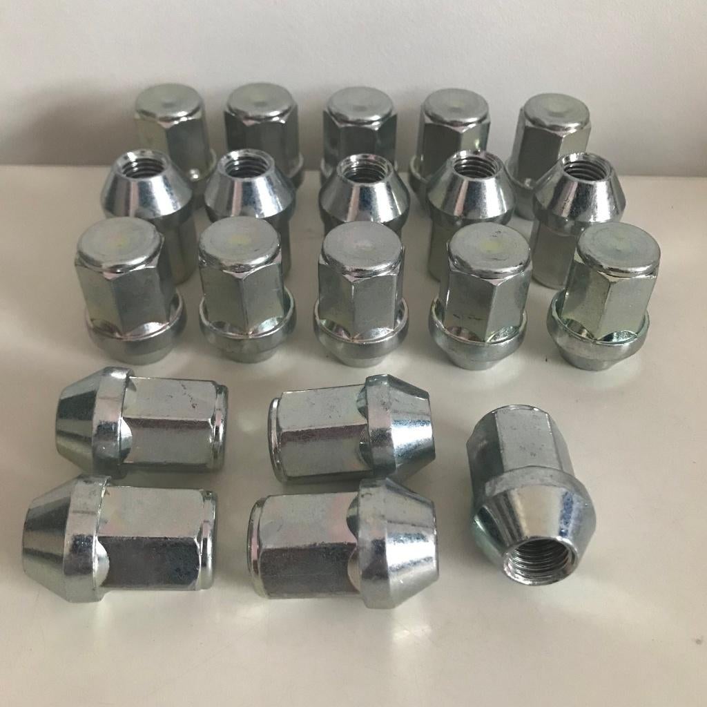 Dichte wielmoeren verzinkt M12 x 1,5 x 34, Auto diversen, Auto-accessoires, Ophalen of Verzenden, Nieuw