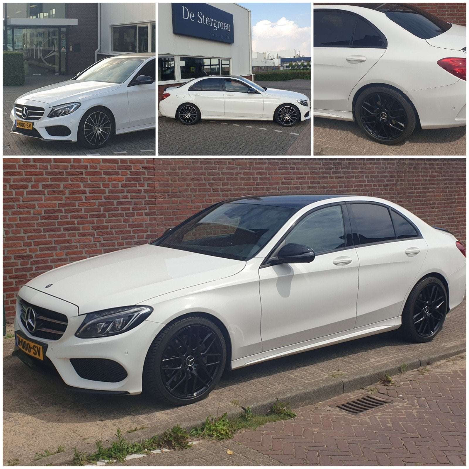 Mercedes-Benz C-Klasse C250 d Amg 204pk 7G-TRONIC 2016 Wit, Automaat, Achterwielaandrijving, 1800 kg, 4 cilinders