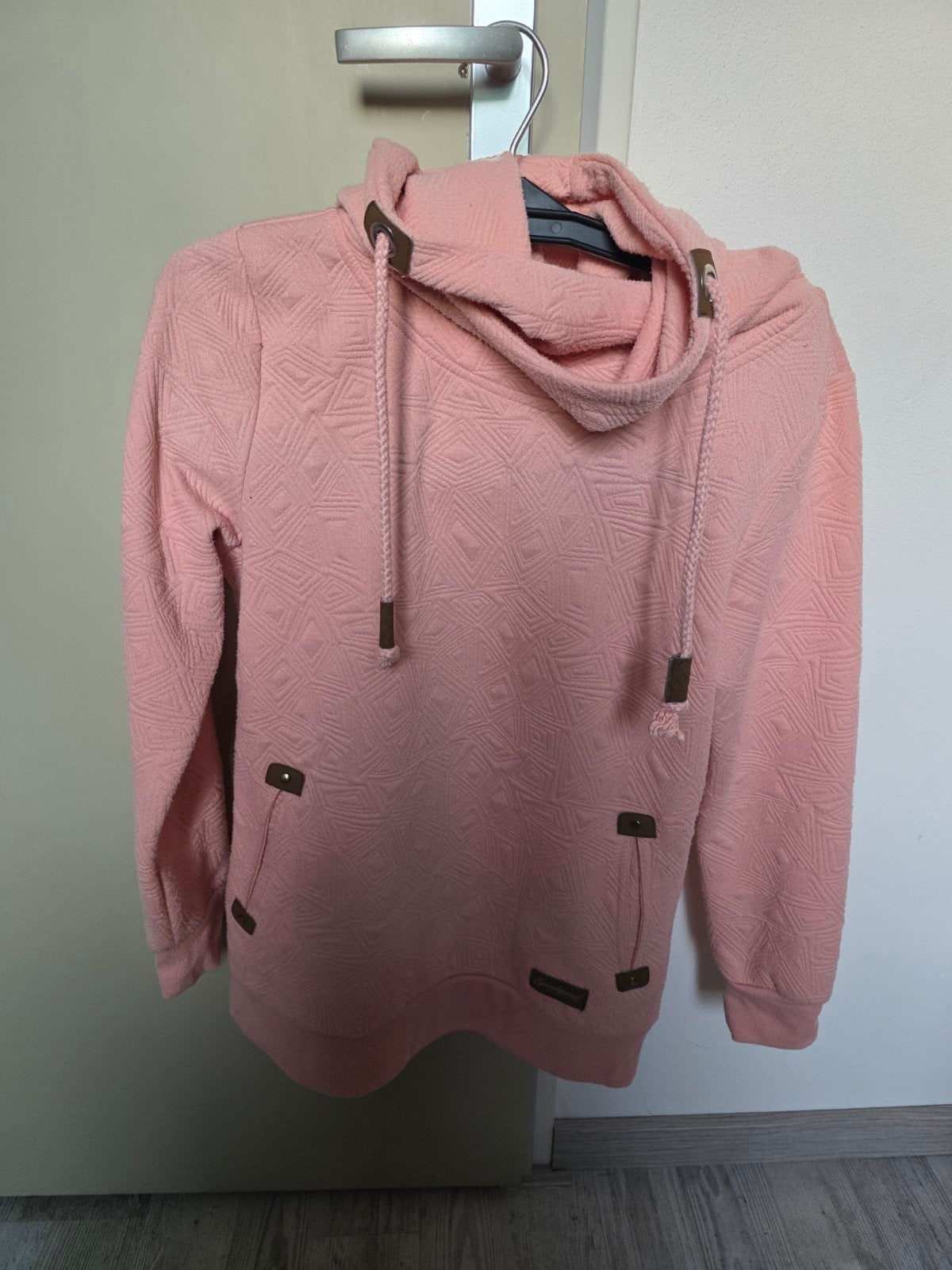 Seventyseven hoodie roze met patroon, Zo goed als nieuw, Roze, Seventyseven, Ophalen