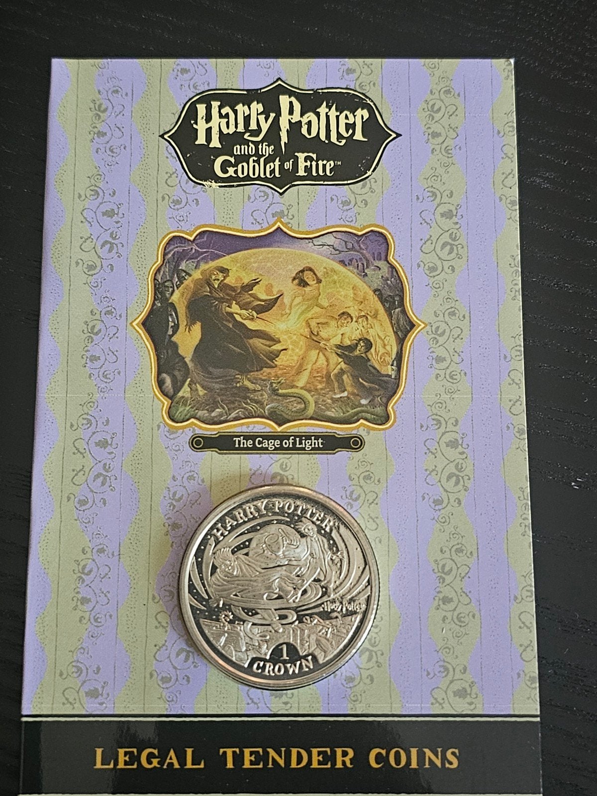 Harry Potter 1 Crown 2004 - Isle of Man originele verpakkin, Ophalen of Verzenden, Overige landen, Losse munt
