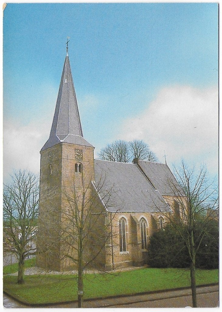 Dinxperlo Ned Herv kerk Gelopen ansichtkaart B4816, Ophalen of Verzenden, Voor 1920, Gelopen