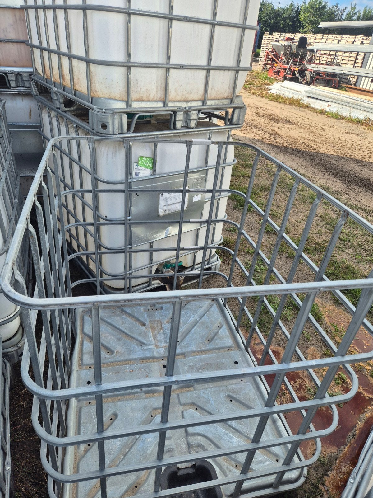 Metalen IBC kooien, Ophalen, Gebruikt, 100 cm of meer, 60 cm of meer