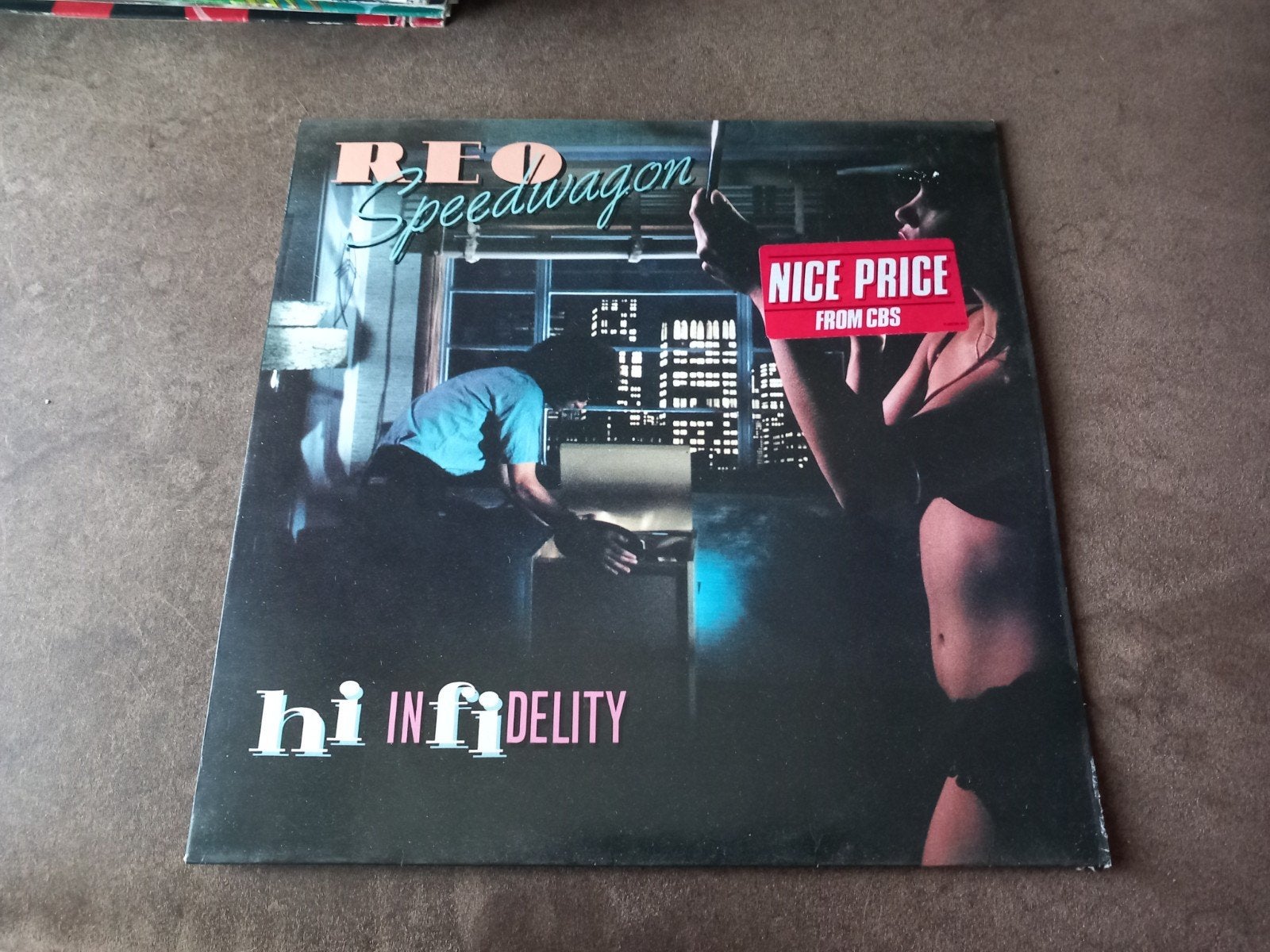 REO Speedwagon - Hi Infidelity LP, Cd's en Dvd's, Vinyl | Pop, Gebruikt, 12 inch, Ophalen of Verzenden