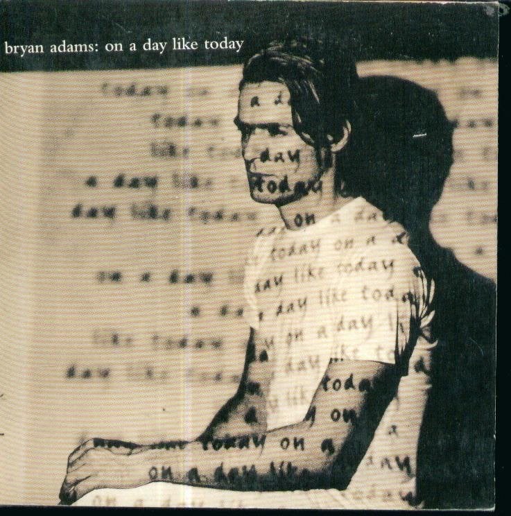 cd-single van Bryan Adams - On a day like today, Verzenden, Zo goed als nieuw, Pop