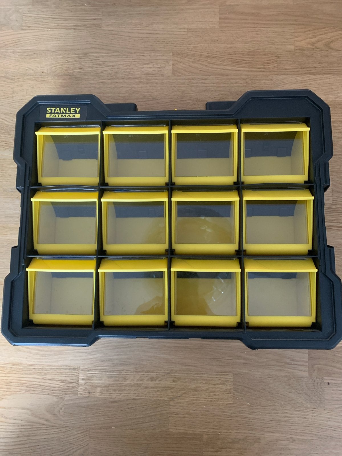 Stanley FatMax Opbergbox met 12 vakken, Ophalen of Verzenden, Gebruikt