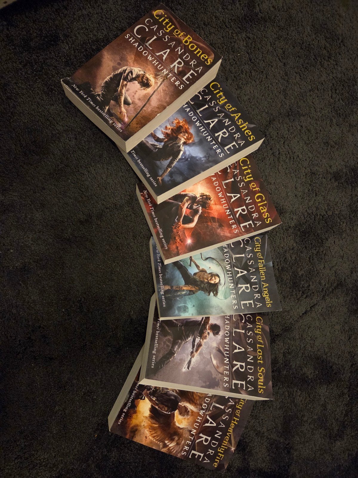 The Mortal Instruments boekenserie - Cassandra Clare (6 boek, Boeken, Ophalen of Verzenden, Gelezen, Cassandra Clare