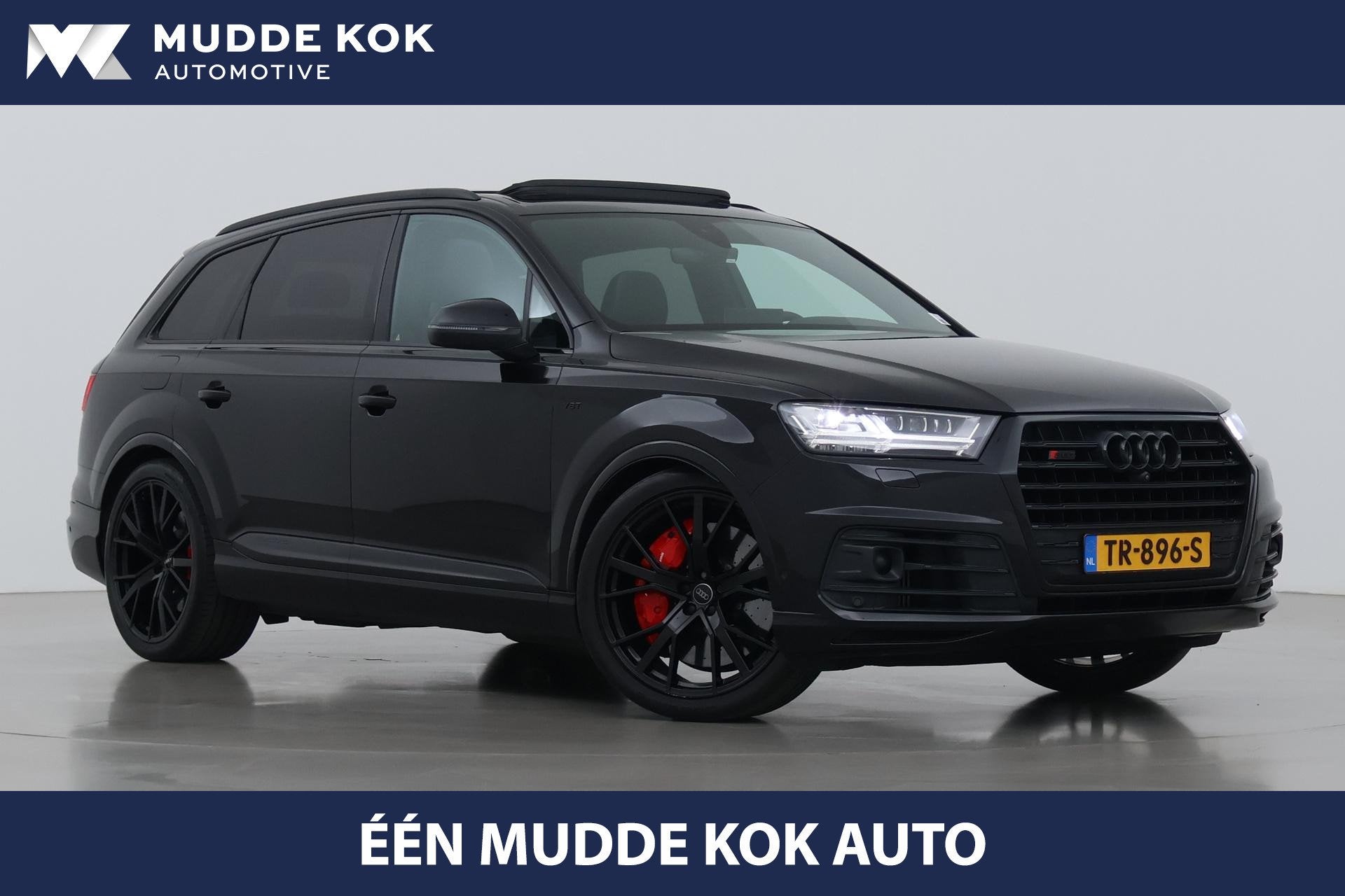 Audi Q7 4.0 TDI SQ7 quattro Pro Line + 7p | ACC | Luchtverin, 435 pk, Gebruikt, 7 stoelen, Zwart