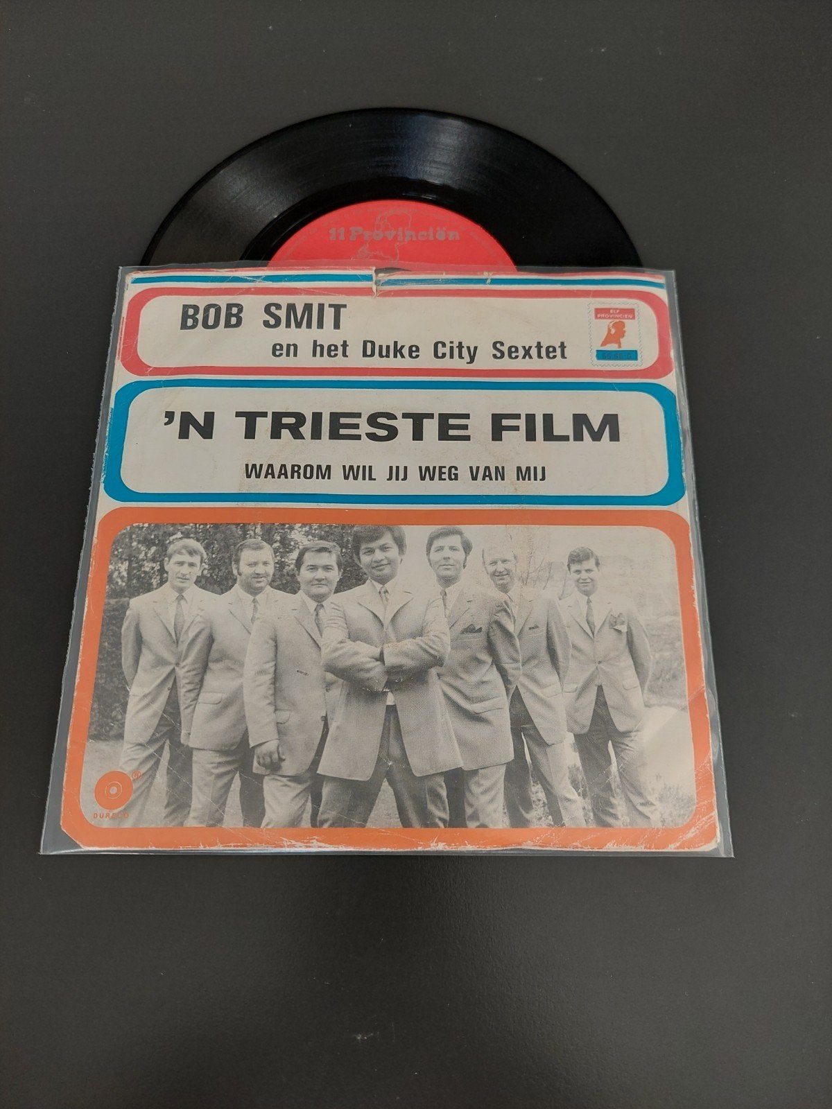 Bob smit en het duke city sextet 'n trieste fil., Cd's en Dvd's, Ophalen of Verzenden, Gebruikt, 7 inch, Levenslied of Smartlap