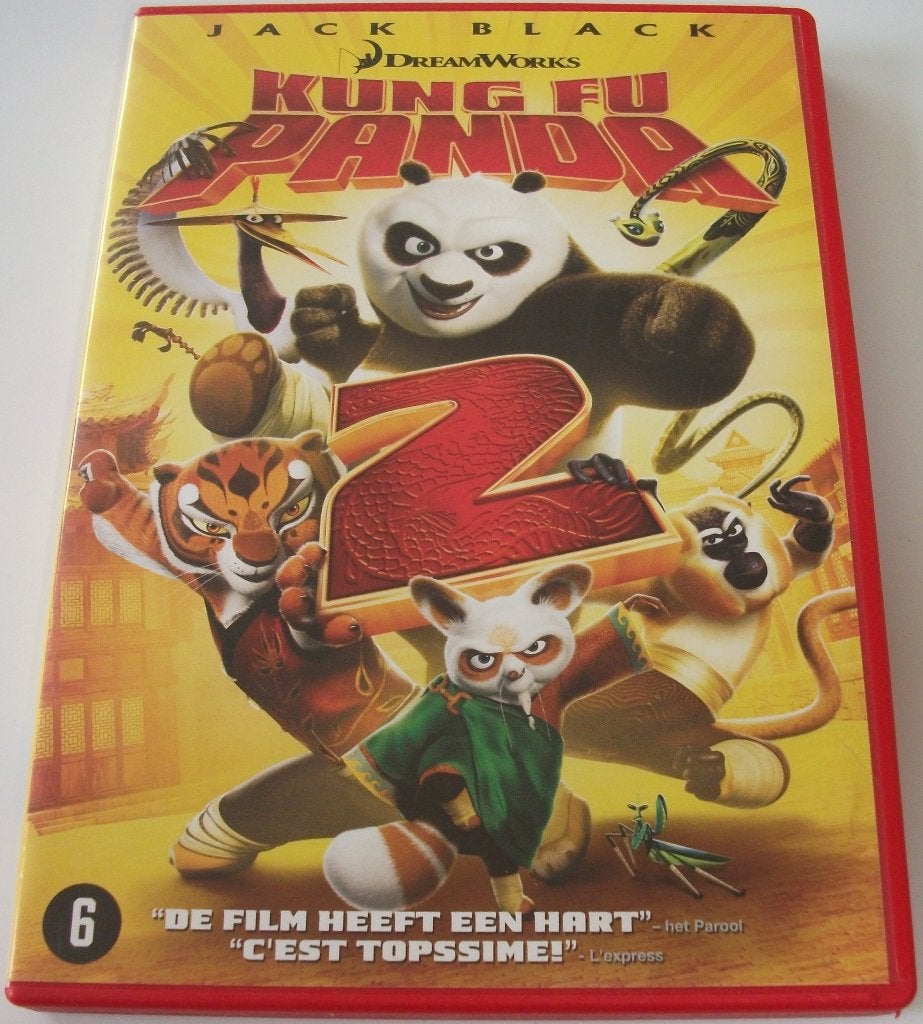 Dvd *** KUNG FU PANDA 2 ***, Avontuur, Nederlands, Ophalen of Verzenden, Zo goed als nieuw