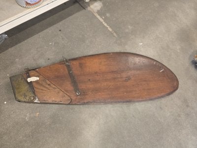 Roer zeilboot 100x35 cm, Niet ingevuld, Gebruikt, Niet ingevuld, Niet ingevuld