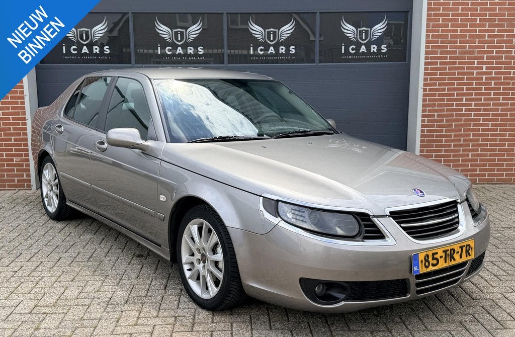 Saab 9-5 2.0t S Trekhaak LPG G3 PDC Cruise, Auto's, Saab, Bedrijf, Te koop, Saab 9-5, ABS, Airconditioning, Alarm, Automatische klimaatregeling