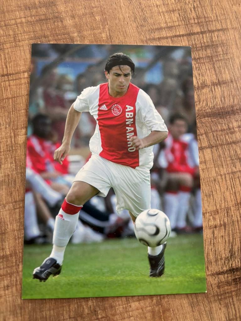 Mauro Rosales - Ajax Spelerskaart, Ophalen of Verzenden, Zo goed als nieuw, Ajax, Spelerskaart
