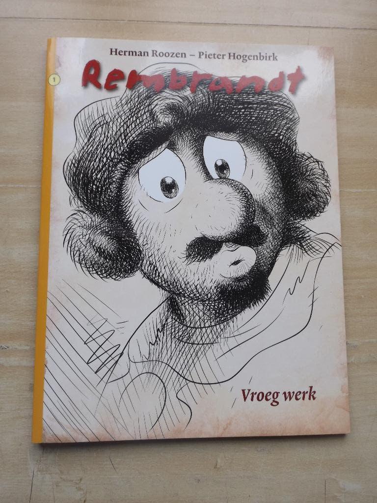 Strip Rembrandt deel 1, Roozen en Hogenbirk, Eén stripboek, Ophalen of Verzenden, Zo goed als nieuw