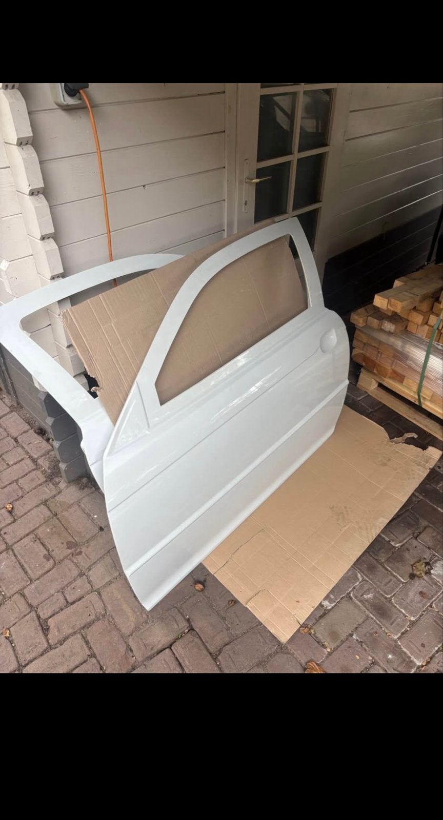 Polyester deuren BMW E46 Coupé, Auto-onderdelen, Nieuw, Ophalen of Verzenden, BMW, Voor