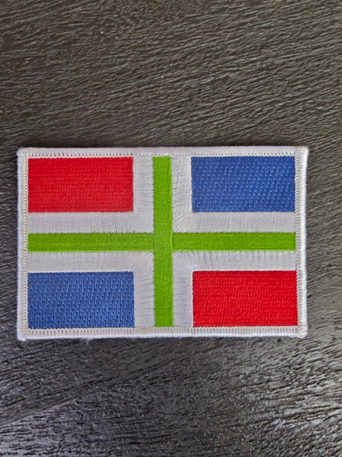 embleem VLAG GRONINGEN OPSTRIJKBAAR -., Verzenden