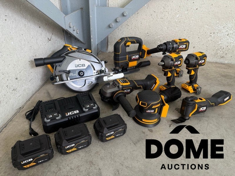 JCB 12-delige set accugereedschappen