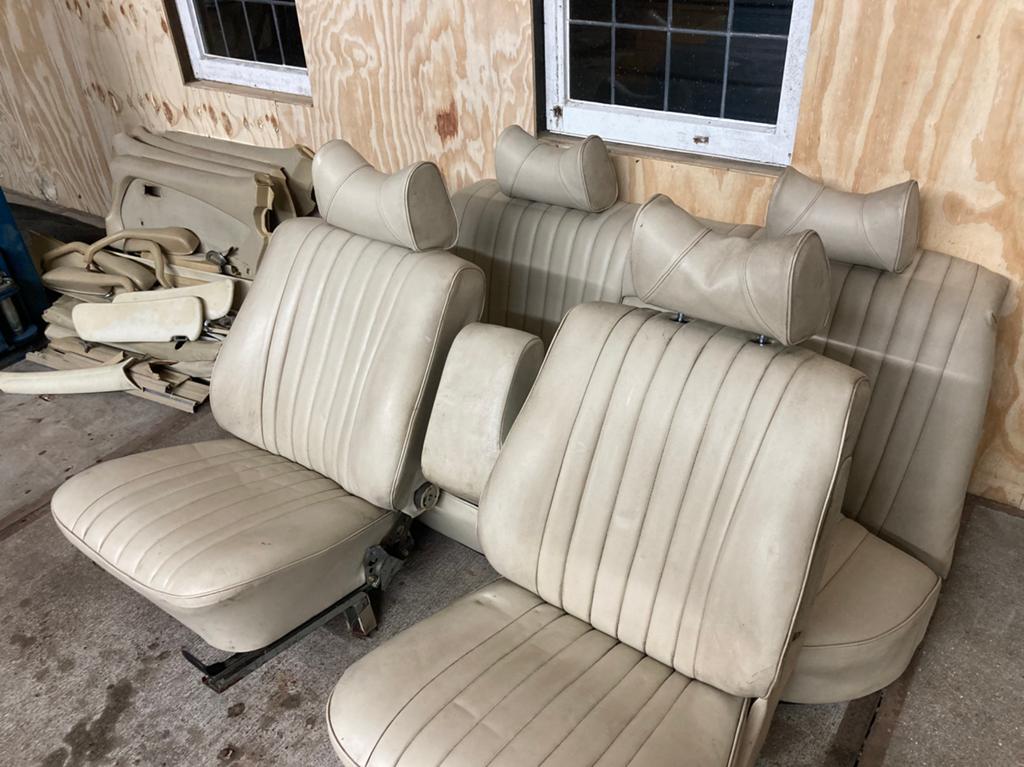Interieur W116 MB-Tex beige, Ophalen, Gebruikt