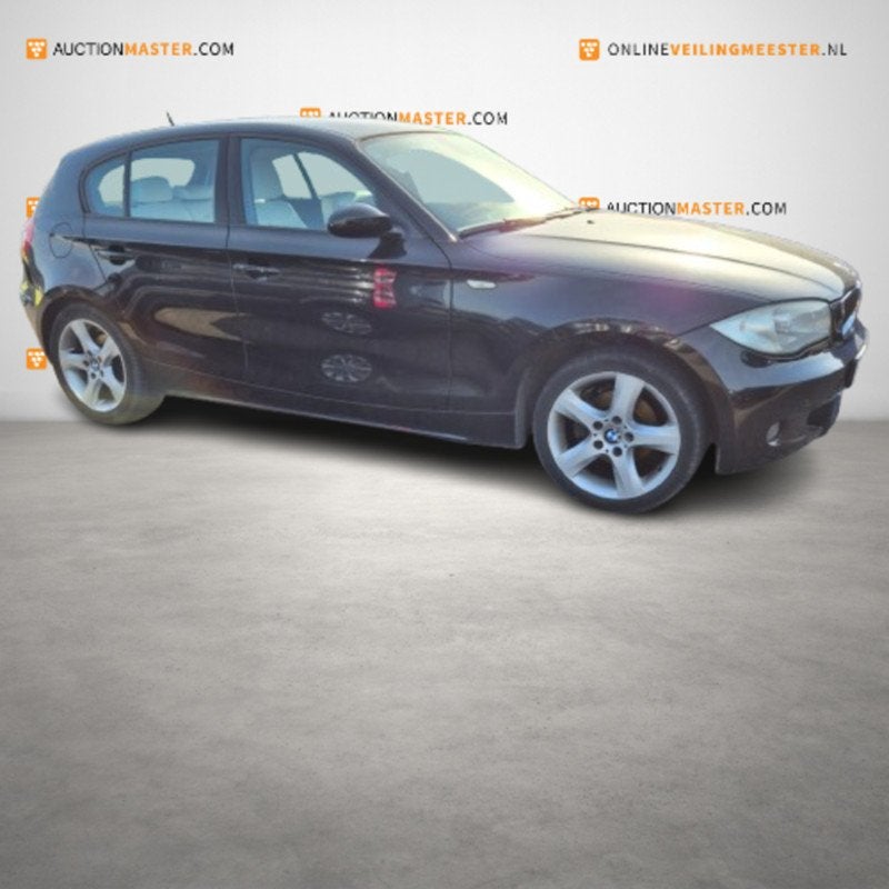 Personenauto, BMW, 1-serie, 116i High Executive, ZWART, 2004, 1-Serie, Overige carrosserieën, Overige brandstoffen, Bedrijf