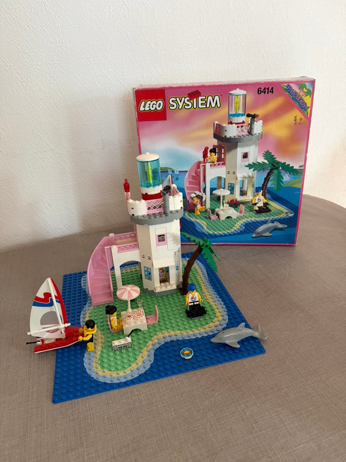 LEGO System 6414 Dolphin Point, Kinderen en Baby's, Compleet, Gebruikt, Overige thema's, Lego