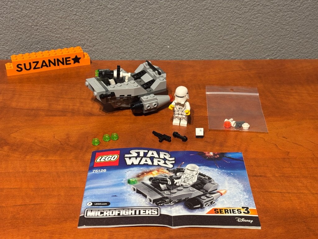 Lego 75126 - Star Wars - First Order Snowspeeder, Kinderen en Baby's, Speelgoed | Duplo en Lego, Gebruikt, Star Wars, Lego, Ophalen of Verzenden