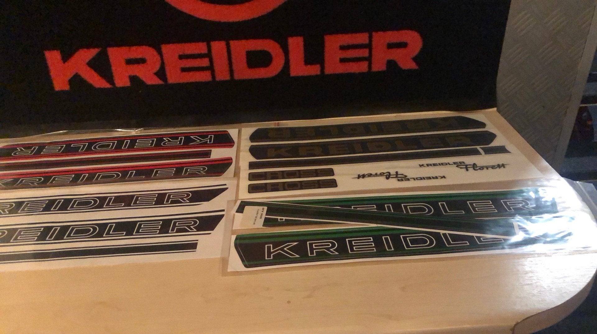 Kreidler tankstickers, Ophalen of Verzenden, Nieuw, Overige typen